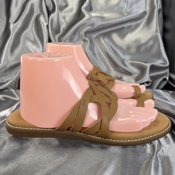 Crown Brown Women's Sandals - Picture 3 of 16